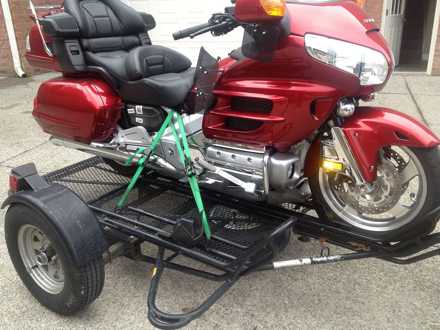 How To Tie Down A Goldwing Gl1800